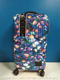 herschel supply co. trade medium 27" hardside spinner suitcase medium checked (online $165)