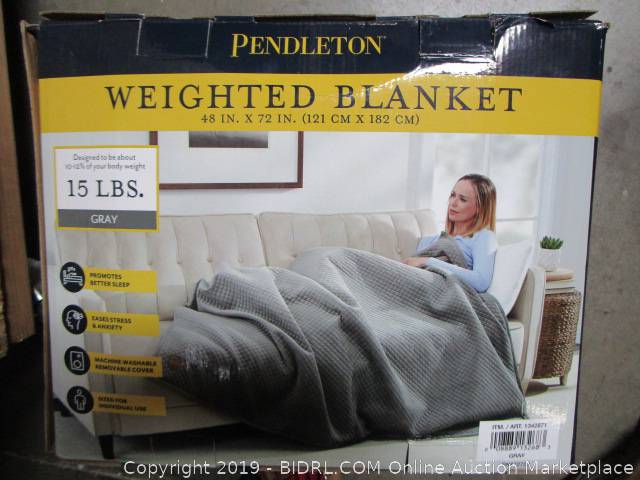 pendleton weighted blanket cover