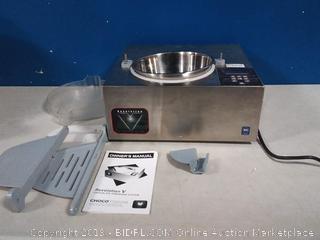 chocovision revolation V chocolate tempering system(powers on/previously owned) online $1,588 please preview!