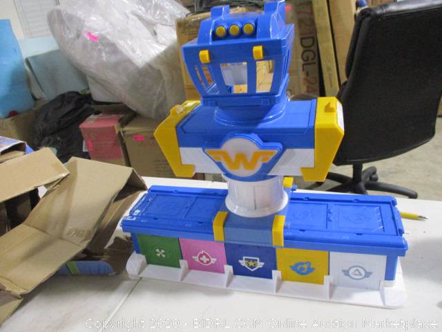 super wings mission teams airport