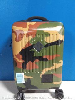 Herschel Trade Hardside Spinner Small Carry-on Luggage, Woodland Camo, 21.7-Inch Carry-On (online $179)