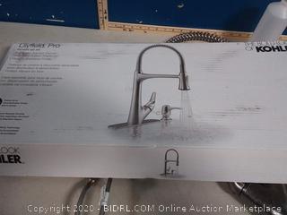 Kohler Lilyfield Vibrant Stainless 1-Handle Pull-Down Kitchen Faucet R27459-SD-VS (previously owned) online $239