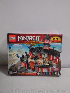 LEGO NINJAGO Legacy Monastery of Spinjitzu 70670 Building Kit, 2019 (1070 Pieces) Factory sealed (online $70)
