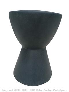 lack Modern Lightweight Concrete Side Table - Suitable for Indoor or Outdoor - Easy Clean - Size : 13.78 x 13.78 x 17.72 (online $138)