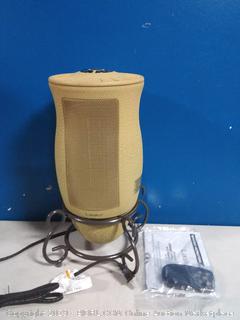 Lasko Designer Series Ceramic Space Heater-Features Oscillation, Remote, and Built-in Timer, Beige (online $46)