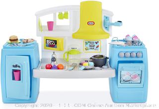Little Tikes Tasty Jr. Bake 'n Share Play Kitchen with 40+ Piece(Factory Sealed) COME PREVIEW!!!!! (online $69)