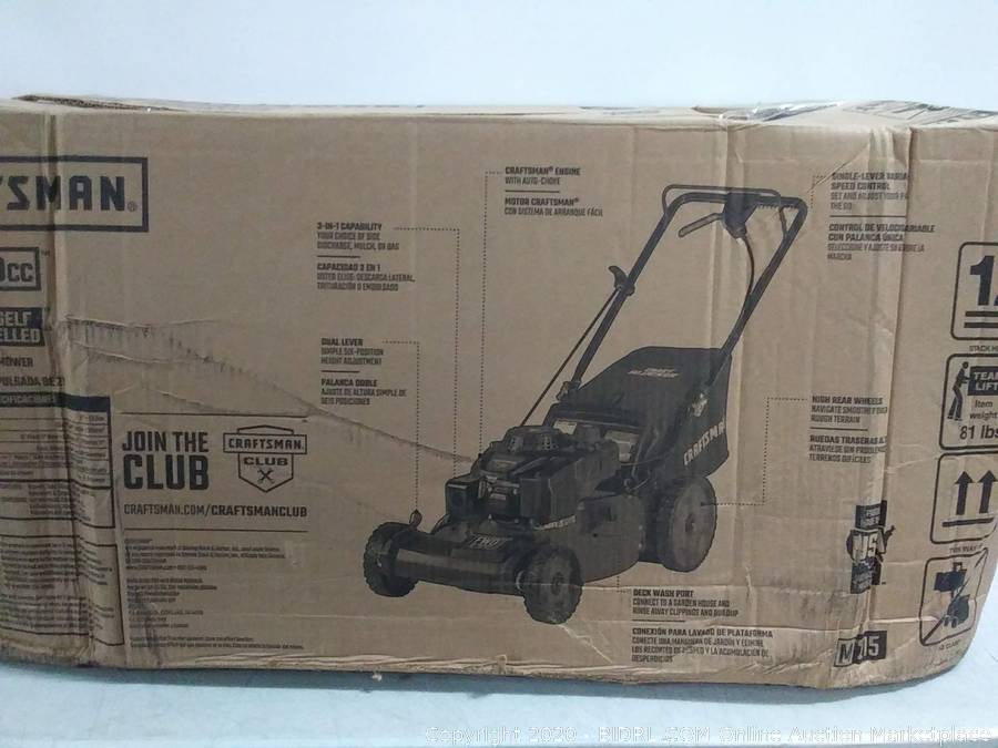 Craftsman M215 Lawn Mower Parts List