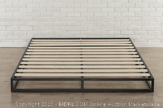 Zinus Joseph Modern Studio 6 Inch Platforma Low Profile Bed Frame / Mattress Foundation / Boxspring Optional / Wood slat support, King(Factory Sealed) COME PREVIEW!!!!! (online $131)