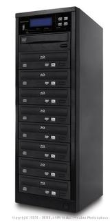 Spartan 12X All-in-One 8 Targets SATA Blu Ray Tower Duplicator with Pioneer Drive (Duplication Tower from SD;CF;USB;BD/DVD to BD/DVD Disc) Factory sealed (online $3,334)