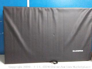BalanceFrom GoGym All-Purpose 4'x10'x2 Extra Thick High Density Anti-Tear Gymnastics Gym Folding Exercise Aerobics Mats (Black) online $114