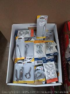 Bankers Box - Variety of Hardware Misc Items (Flea Market, Garage Sale, Contractors ... )