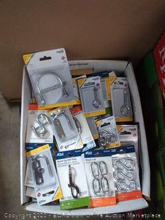 Bankers Box - Variety of Hardware Misc Items (Flea Market, Garage Sale, Contractors ... )
