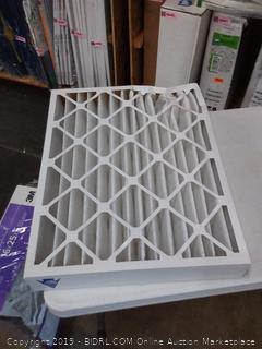Nordic Pure 20x25x4 (3-5/8 Actual Depth) MERV 12 Pleated AC Furnace Air Filters, Box of 2