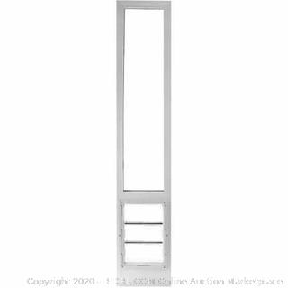 Ideal Pet Products VIP Vinyl Insulated Pet Patio Door 78" Extra Large Flap Size 10.25" x 15.75" (online $275)