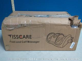 TISSCARE Foot Massager Machine with Heat,Deep-Kneading for Foot Calf Leg Arm, Plantar Fasciitis, Chronic Nerve Pain, Tired Muscles w/Adjustable bar (online $174)