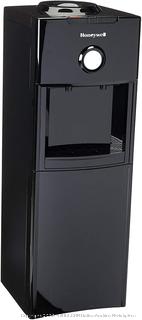 Honeywell Antibacterial Chemical-Free Technology, Hot and Cold Water Dispenser, Stainless Steel Tank, Adjustable Thermostat, Black (online $125)