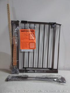 North States 38.5" Wide Easy-Close Baby Gate: The Multi-Directional Swing Gate with Triple Locking System (online $69)