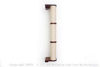 CatastrophiCreations Cat Sisal Climbing Pole Wall Mounted Elevated Climb, Lounge and Play Furniture Cat Tree Shelves - 3-Tier (42”) online $156