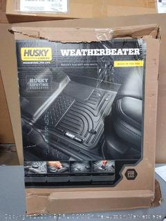 husky liners weatherbeater 2014 through 2018 Silverado / Sierra 1500 2015 - 18 Silverado Sierra 2500 / 3500 crew cab