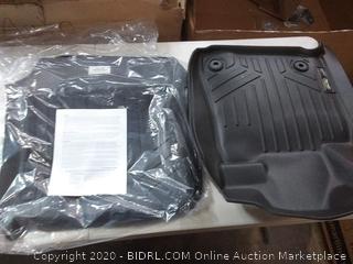 MAXLINER Floor Mats 2 Row Liner Set Black for 2014-2018 Toyota Tundra CrewMax Cab (with Coverage Under 2nd Row Seat)