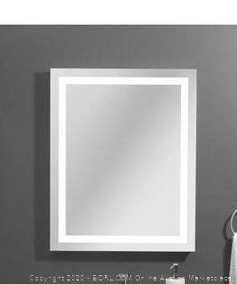 Home2O Helena 30-in LED Lit Mirror Rectangular Frameless Lighted LED Bathroom Mirror (online $298)