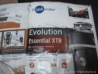 Evolution essential XTR with sink top switch activation garbage disposal unit (Retail $209)