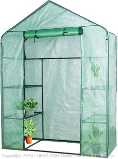 YOUKE Walk-in Greenhouse PE Cloth Cover Garden House Succulent Plants Flowers Green Plant Insulation Family