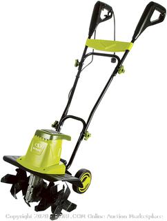 Sun Joe TJ604E 16-Inch 13.5 AMP Electric Garden Tiller/Cultivator(powers on) (Retails $125)(cubby 2)