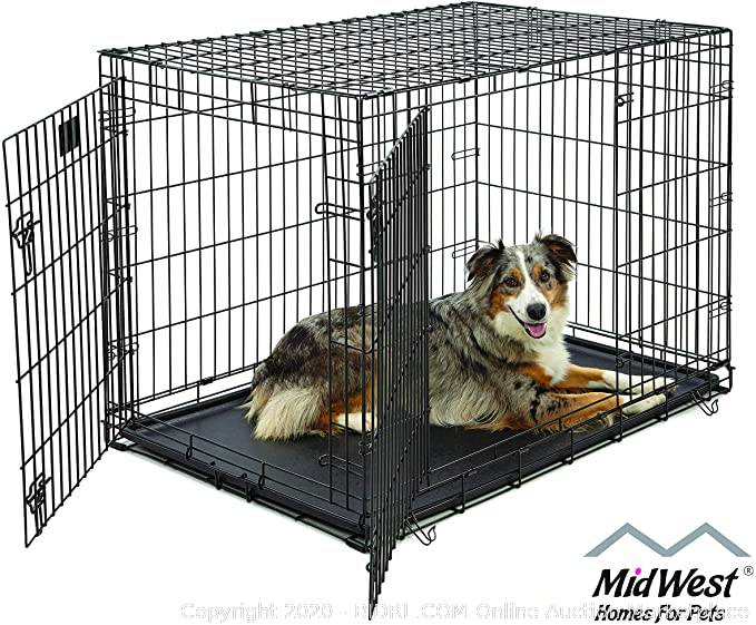 metal dog crate divider panel