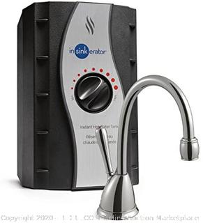 InSinkErator H-View-C Involve View Instant Hot Water Dispenser System with Stainless Steel Tank, Chrome Factory sealed (online $299)