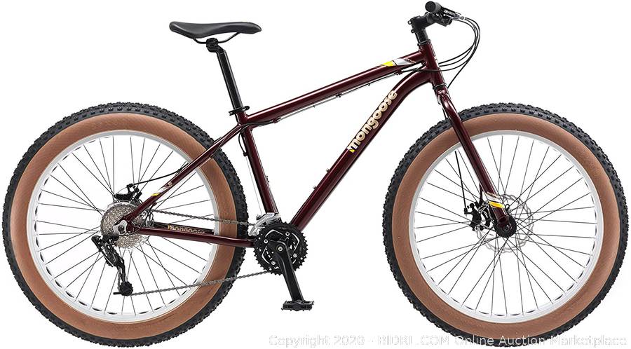 mongoose 24 inch fat tire bike
