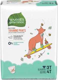 Seventh Generation Baby & Toddler Training Pants, Large Size 3T-4T, 88 count (online $47)