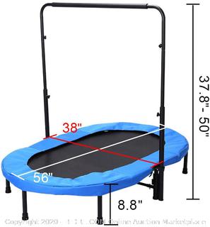 Fashionsport OUTFITTERS Mini Trampoline, Parent-Child Trampoline for Two Kids-Blue (online $73)
