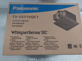 WhisperSense DC Fan with Motion and Humidity Sensors Delay Timer and Pick-A-Flow Speed Selector 50, 80 or 110 CFM (online $199)