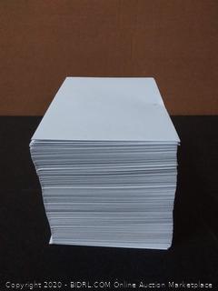 6 x 9 Booklet Envelope - 24# White Wove - Open Side- (6 x 9) - Jumbo Envelope Series 250 envelopes