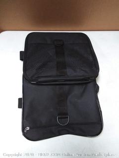 X-ZONE PET Airline Approved Soft-Sided Pet Travel Carrier for Dogs and Cats, Black (missing base)