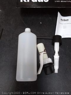 Kraus kitchen soap dispenser Kraus Kraus KSD-31MB 12 Inch Kitchen Soap Dispenser with Easy