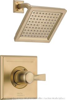 Delta Faucet Dryden 14 Series Single-Function Shower Trim Kit with Single-Spray Touch-Clean Shower Head, Chrome T14251-WE (Valve Not Included) online $235
