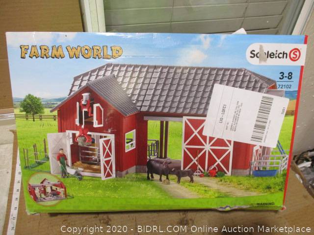 schleich farm barn