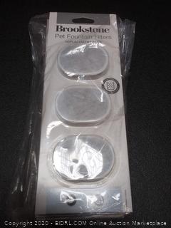 Brookstone pet Fountain filter replacement pack 6 count Auction