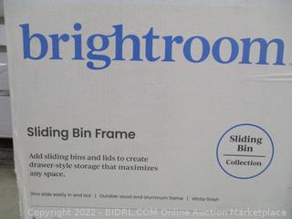 BRIGHTROOM SLIDING BIN FRAME 42X15X24.5 $85.01 - Dallas Online Auction  Company