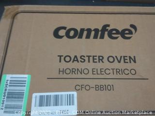 Comfee' Toaster Oven Countertop, 4-Slice, Compact Size, 1000W, Black  (CFO-BB101)