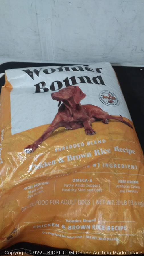 wonder bound dog food Auction BIDRL.COM Online Auction Marketplace