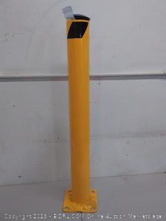 Vestil BOL-RF-42-4.5 Surface Mounted Removable Steel Pipe Safety Bollard, 4-1/2" OD, 42" Height