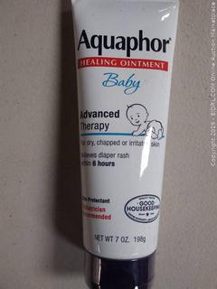 Aquaphor Baby Healing Ointment - For Chapped Skin, Diaper Rash and Minor Scratches - 7 oz. Tube