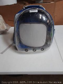 UDore Pet Carrier Backpack for Small Dogs & Cats, Transparent, Airline Approved (Online $49.00)