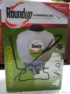 RoundUp 190426 Commercial backpack sprayer for professionals applying weed killer and fertilizer, 4 gallon