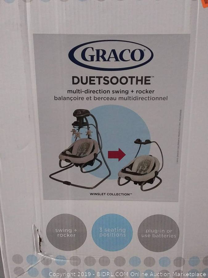graco duetsoothe swing and rocker winslet