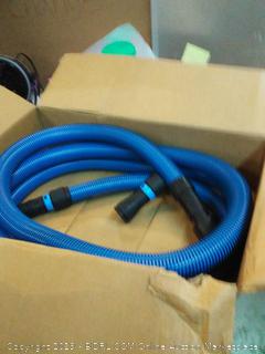 16 foot wet/dry vacume hose for shop vacs with universal. power tool adapter tool adapter set