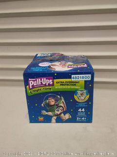 Pull-Ups Night-Time Potty Training Pants for Boys, 3T-4T (32-40 lb.), 44 Ct. (Packaging May Vary)